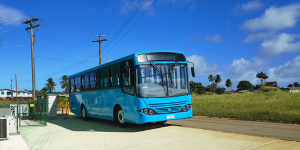 barbados electric bus